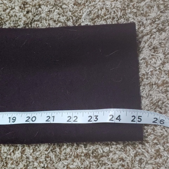 Women's Purple Pea Coat - Picture 8 of 8